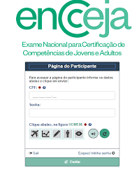Através da página do participante encceja, o candidato pode: Edital Encceja 2022 Inscricao Data E Local De Prova
