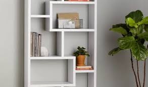 This bookcase is perfect fit for any room in. Chrysanthos Geometric Bookcase By Mercury Row Review Furnitures Mania