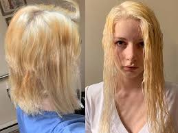 Bleaching changes the porousness of your hair strands, making it seem as if a texture change has occurred. How Long To Leave Bleach In Hair The Exact Figure Lewigs