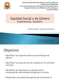 Equidad y desigualdad social en la educación en méxico. Equidad Social Y De Genero Genero Estudios De Genero