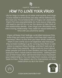 Virgo starts to feel secure in the caring atmosphere that's created between them. Zodiac Signs Compatibility Virgo Compatibility How To Love Your Virgo 1 Virgo Love Compatibility Virgo Love Virgo And Scorpio