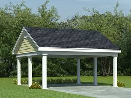 Prior to you struck off with any portable carport kits project for yours or your clients residence, you need to select your portable carport kits style. Carport Plans 2 Car Carport Plan With Support Posts 006g 0006 At Thegarageplanshop Com