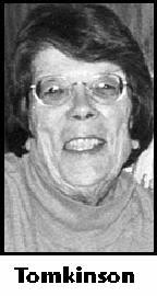 Joan Tomkinson Obituary (2007)
