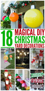 Christmas decorations outdoor ideas diy gift. 18 Magical Christmas Yard Decoration Ideas Outdoor Christmas Diy Diy Christmas Yard Decorations Diy Christmas Lights