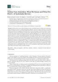 PDF) Online Porn Addiction: What We Know and What We Dont-A Systematic  Review