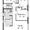 These bedrooms are similar in size so there's no drawing straws for the larger space and they are usually located on opposite sides of the home or one. 1