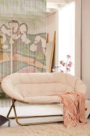Basic 2 Seat Papasan Love Seat Papasan Chair Bedroom Seating Dorm Furniture