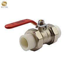 PPR Brass Body Double Union Valve - Brass Ball Valve Globe ...