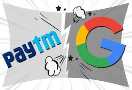 paytm picks a fight with google alleges internet giant shares data with third parties paytm picks a fight with google