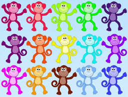 An Easy Online Jigsaw Puzzle Of Colourful Monkeys 30 Pieces Jigsaw Puzzles For Kids Jigsaw Puzzles Puzzles For Kids