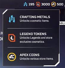 Those different tiers of crafting material will net you those amounts. Intro To Crafting In Apex Legends