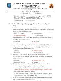 Soal ukur tanah beserta jawabannya. Soal Survey Dan Pemetaan Pdf