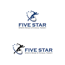 Five Star Sports Rehab Physical Therapy Create A Professional Logo For A Physica Physical Therapy Business Unique Business Cards Business Cards Photography