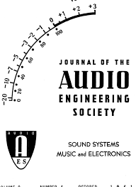 Maybe you would like to learn more about one of these? Aes E Library Complete Journal Volume 9 Issue 4