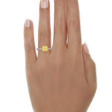 Tiffany Novo Engagement Ring Yellow Diamond Olive Skin Joias Sport Chic