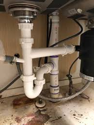 The drain runs through an old disposal, then into a trap and down a drain pipe. Snake Doesn T Work On Clogged Kitchen Sink Atlanta Ga Plumbers
