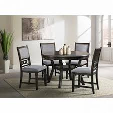 Stafford 5 Pc Standard Height Dining Set Walnut Counter Height Dining Table Counter Height Dining Sets Picket House Furnishings