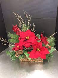 Get it as soon as tue, aug 17. Rustic Red Poinsettia Custom Floral By Andrea For Michaels Round Rock Christmas Floral Arrangements Christmas Arrangements Christmas Flower Arrangements