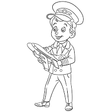 Kolorowanka do druku świnka elena z avaloru. Kolorowanka Pilot I Maly Samolocik Do Druku