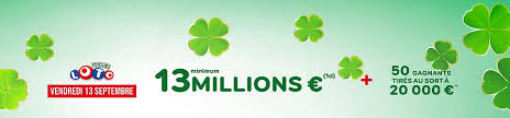 We did not find results for: Super Loto Du Vendredi 13 Septembre 2019 13 Millions D Euros A Gagner