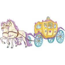 ¿¿¿quién no ha leído alguna vez o no ha visto la película de cenicienta??? Vinilos Infantiles Carroza Leostickers