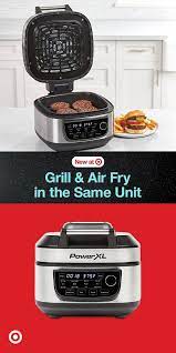 Powerxl Grill Air Fryer Combo Silver Air Fryer Combo Recipe Grill Plate