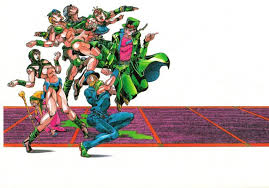 Abebooks books, art & collectibles. Hirohiko On Twitter Let S Dance Original Artwork From The Jojo A Go Go Artbook 2000