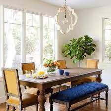 Pair with the accent chair left yellow from the same collection to show off your smart style. Mustard Yellow Square Back Dining Chairs Design Ideas