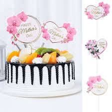 Hãy truy cập tạo bánh sinh nhật trực tuyến với hình ảnh và gửi cho đối phương ngay. Set 6 Topper Cáº¯m Trang Tri Banh Kem Nhan Ngay Cá»§a Máº¹ 2021 Ä'áº¹p Máº¯t Chinh Hang 33 000Ä'