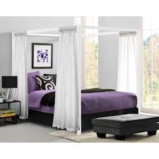 Dhp modern metal canopy bed, queen, gold. Home Garden Furniture Modern Canopy Queen Metal Bed White Platform Bed Frame No Box Spring Required Beds Mattresses