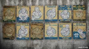 C A M P 用アイテム 壁の装飾 Fallout 76 サバイバルガイド ぬかキャン