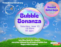 Second Saturdays: Bubble Bonanza