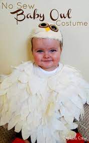 No Sew Baby Owl Costume Girl Loves Glam