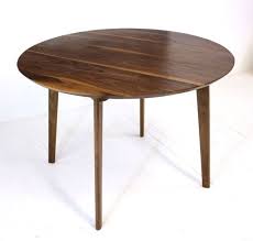 Mid Century Modern Round Dining Table Cafe Table Solid Walnut Dining Table Midcentury Modern Dining Table Small Dining Table Round Dining Table Modern