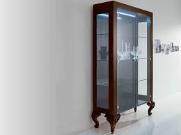 Minimal Baroque Display Cabinet With Integrated Lighting By Modenese Gastone