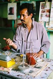 Saffron Seller Taliouine Safran Maroc