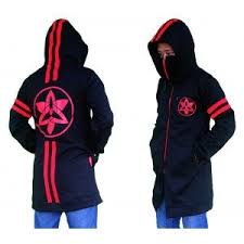 Naruto Sasuke Uchiha Mangekyou Sharingan Hoodie Anime Ropa Chaquetas Naruto