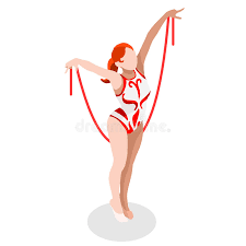 Hoje vamos acompanhar como foi o primeiro dia na aula de ginástica olímpica. Rhythmische Gymnastik Seil Sommer Spiel Ikonen Satz Isometrischer Turner 3d Vektor Abbildung Illustration Von Meisterschaft Ausrustung 73532893