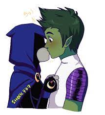 Pin On Raven X Beast Boy