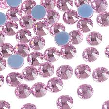 Amazon.com: Beadsland Hotfix Rhinestones, 1440pcs Flatback Crystal  Rhinestones for Crafts Clothes DIY Decorations, Light Pink, SS16, 3.8-4.0mm