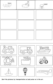 Transportation Unit Worksheet For Kindergarten Crafts And Worksheets Fo Transportation Worksheet Preschool Transportation Worksheets Transportation Preschool