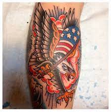 Pin By Brandon Castro On Traditional Americana Tattoos Traditional Eagle Tattoo Traditional Tattoo Drawings Americana Tattoo