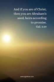 As the Corporate Seed of Abraham, we Walk in the Steps of Faith