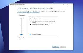 This attribute determines the status of the account in the ad domain: How To Disable User Account Control In Windows 10 Version 1903