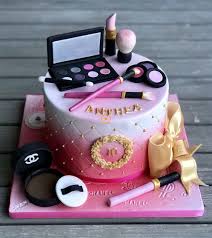 Gateau Makeup Birthday Cakes Girls Kids Makeup Birthday Cakes Birthday Cakes For Teens