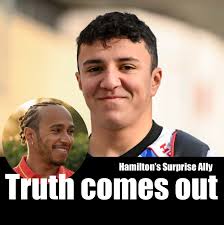 Isack Hadjar is Lewis Hamilton's favourite rookie! 🤗 #F1 #lewishamilton