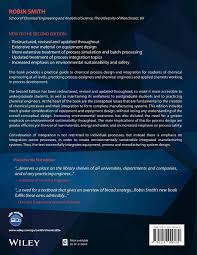 Publons users have indicated that they sit on chemical engineering research and design's editorial board but we are unable to verify these claims. Chemical Process Design And Integration Amazon De Smith Robin Fremdsprachige Bucher