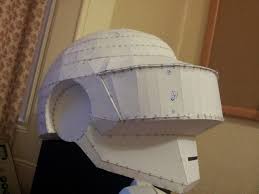 The black part is pvc optical lense, the golden part is soft resin Help For My Thomas Bangalter Of Daft Punk Helmet Halo Costume And Prop Maker Community 405th