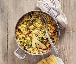 Hornli Topf Mit Landjager Rezept Rezepte Lebensmittel Essen Kochen