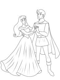 Kostenlose Malvorlage Prinzessin Prinz Und Prinzessin Zum